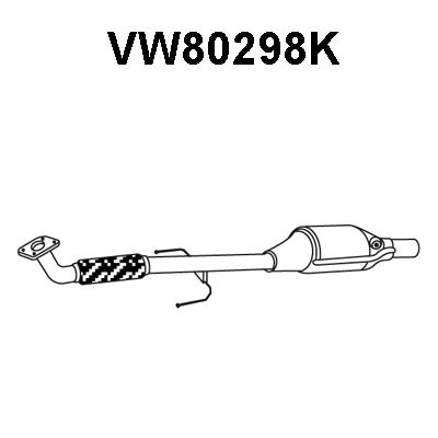 VENEPORTE Katalizators VW80298K