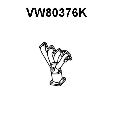 VENEPORTE Kolektora katalizators VW80376K