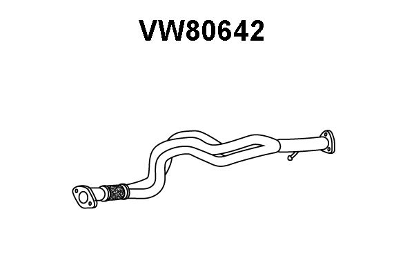 VENEPORTE Izplūdes caurule VW80642