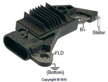 WAI Ģeneratora sprieguma regulators D705XHD