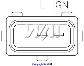 WAI Регулятор генератора IB251