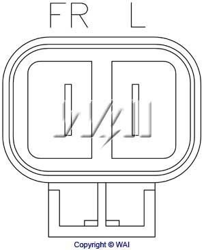 WAI Регулятор генератора IH669