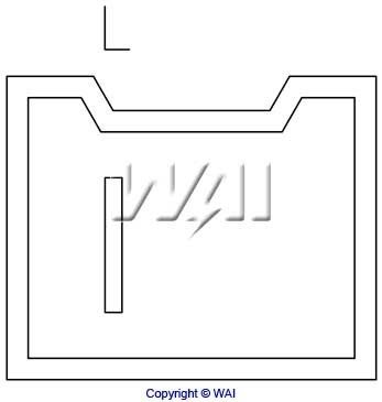 WAI Ģeneratora sprieguma regulators IP955