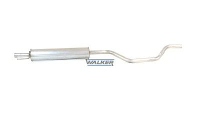 WALKER Средний глушитель выхлопных газов 23162