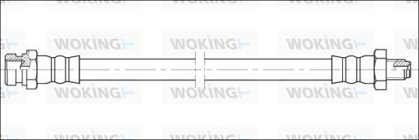 WOKING Тормозной шланг G1901.07