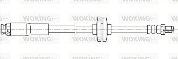 WOKING Тормозной шланг G1901.41