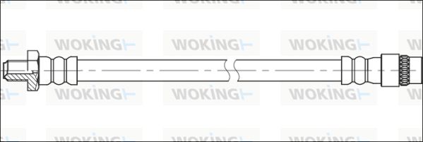 WOKING Тормозной шланг G1903.08