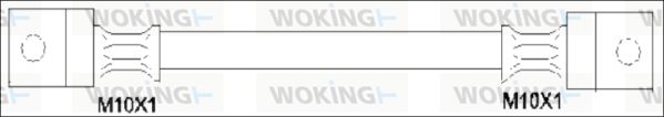 WOKING Тормозной шланг G1907.00