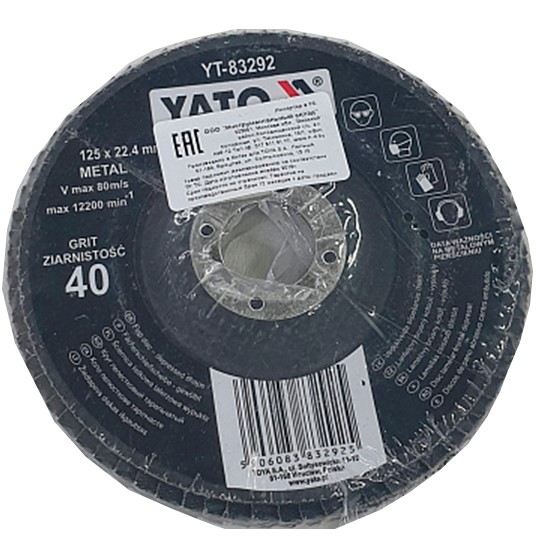 YATO Griezējdisks, Grozāmā diska slīpmašīna YT-83292