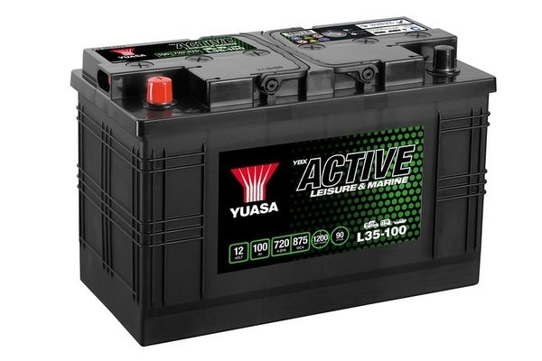 YUASA Startera akumulatoru baterija L35-100