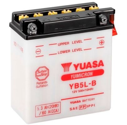 YUASA Startera akumulatoru baterija YB5L-B