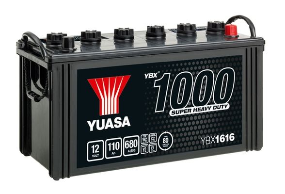 YUASA Startera akumulatoru baterija YBX1616