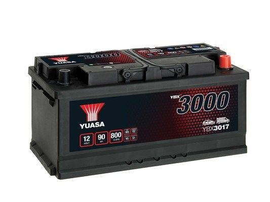 YUASA Startera akumulatoru baterija YBX3017