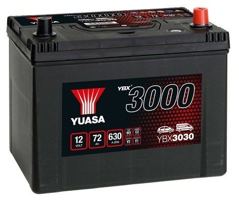 YUASA Startera akumulatoru baterija YBX3030