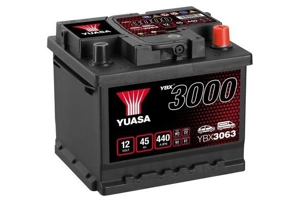 YUASA Startera akumulatoru baterija YBX3063