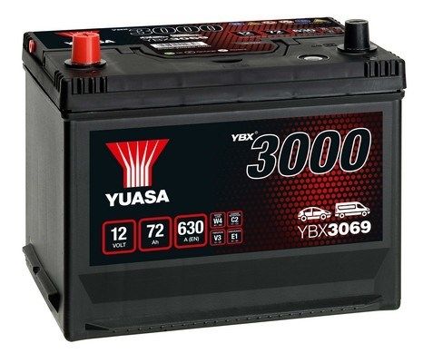 YUASA Startera akumulatoru baterija YBX3069