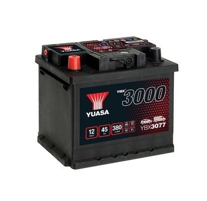 YUASA Startera akumulatoru baterija YBX3077