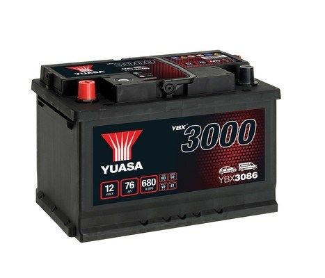 YUASA Startera akumulatoru baterija YBX3086
