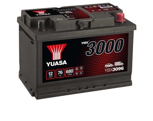 YUASA Startera akumulatoru baterija YBX3096