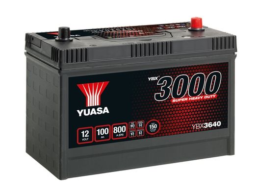 YUASA Startera akumulatoru baterija YBX3640