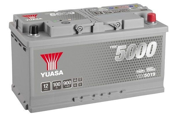 YUASA Startera akumulatoru baterija YBX5019