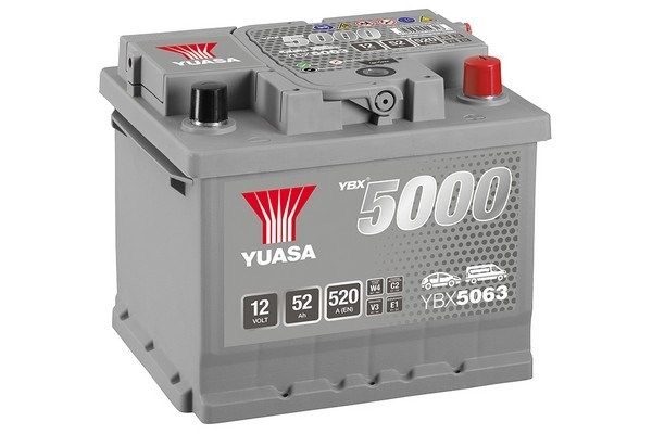 YUASA Стартерная аккумуляторная батарея YBX5063