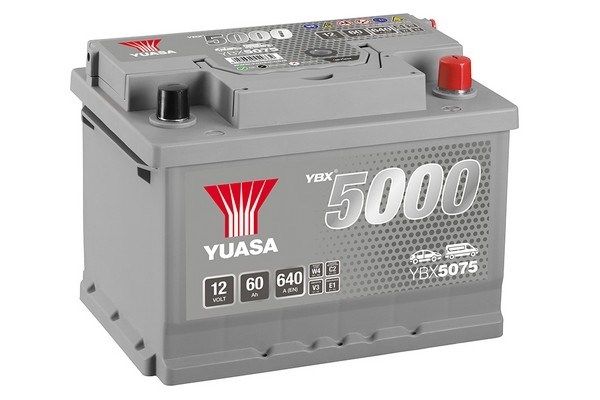 YUASA Startera akumulatoru baterija YBX5075