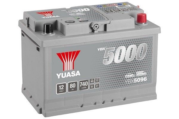 YUASA Startera akumulatoru baterija YBX5096