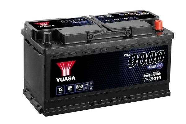 YUASA Startera akumulatoru baterija YBX9019
