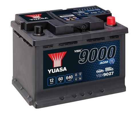 YUASA Стартерная аккумуляторная батарея YBX9027