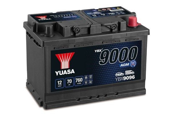 YUASA Стартерная аккумуляторная батарея YBX9096