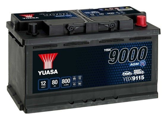 YUASA Startera akumulatoru baterija YBX9115