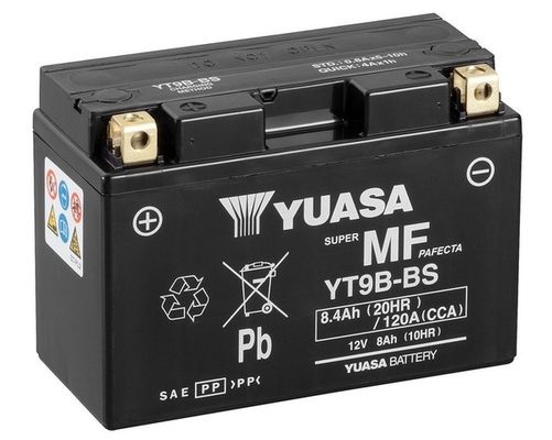 YUASA Стартерная аккумуляторная батарея YT9B-BS