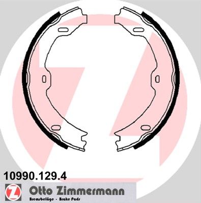 ZIMMERMANN Комплект тормозных колодок, стояночная тормозная с 10990.129.4