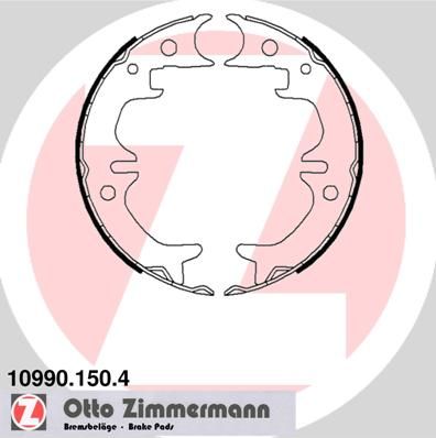 ZIMMERMANN Комплект тормозных колодок, стояночная тормозная с 10990.150.4