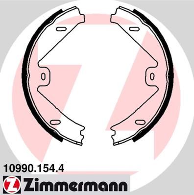ZIMMERMANN Комплект тормозных колодок, стояночная тормозная с 10990.154.4