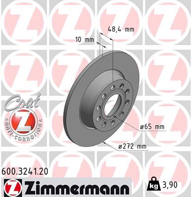 ZIMMERMANN Тормозной диск 600.3241.20